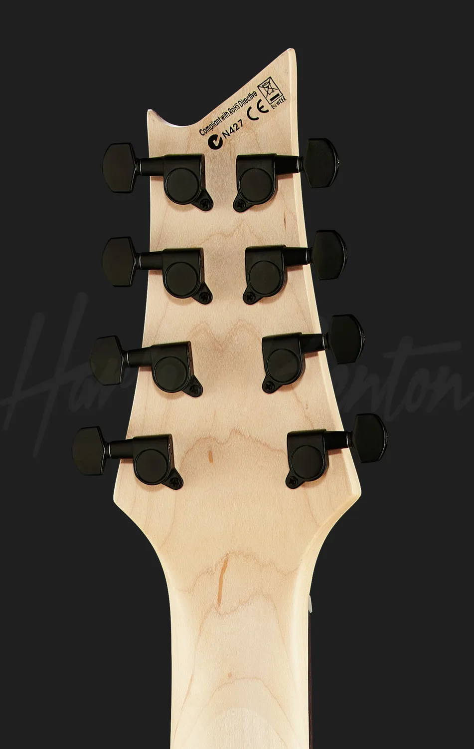 Harley Benton Progressive R-458BK E-Gitarre 8-saitig