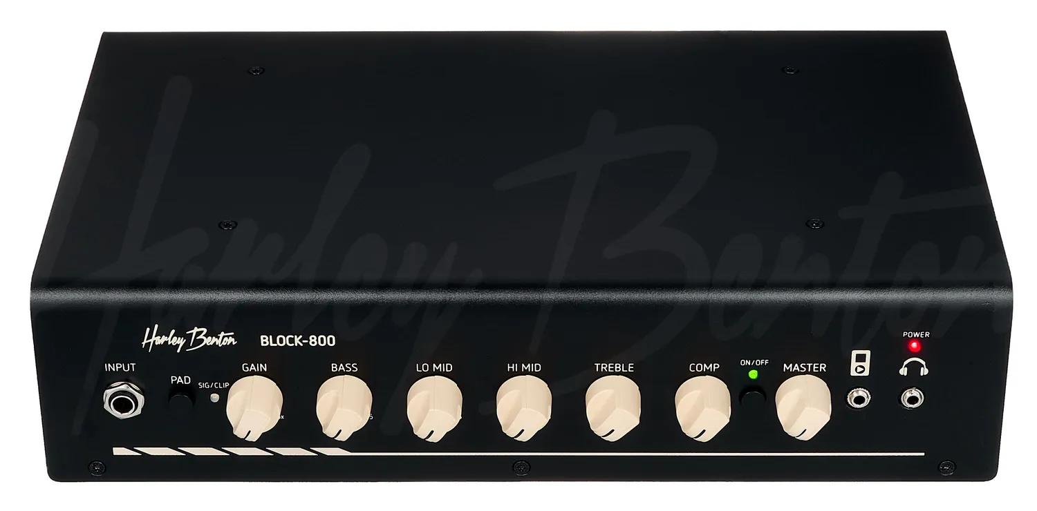 Harley Benton BLOCK-800 Bass Topteil 800 Watt Class-D