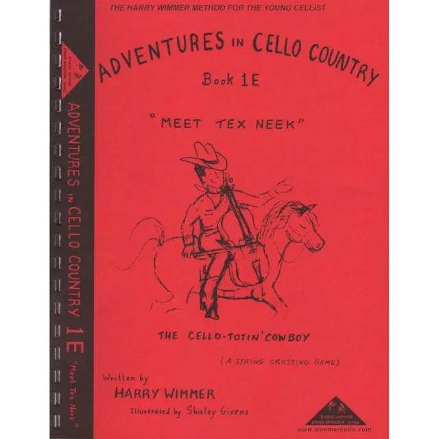 Shar Wimmer Adventures Cello Country 1E Noten Cowboy