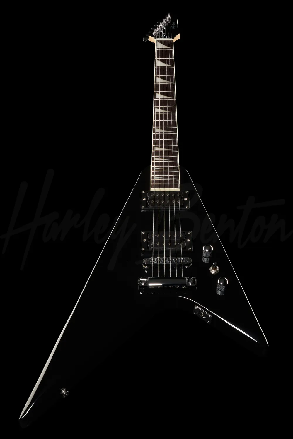 Harley Benton Rock Series RX-10 BK E-Gitarre schwarz