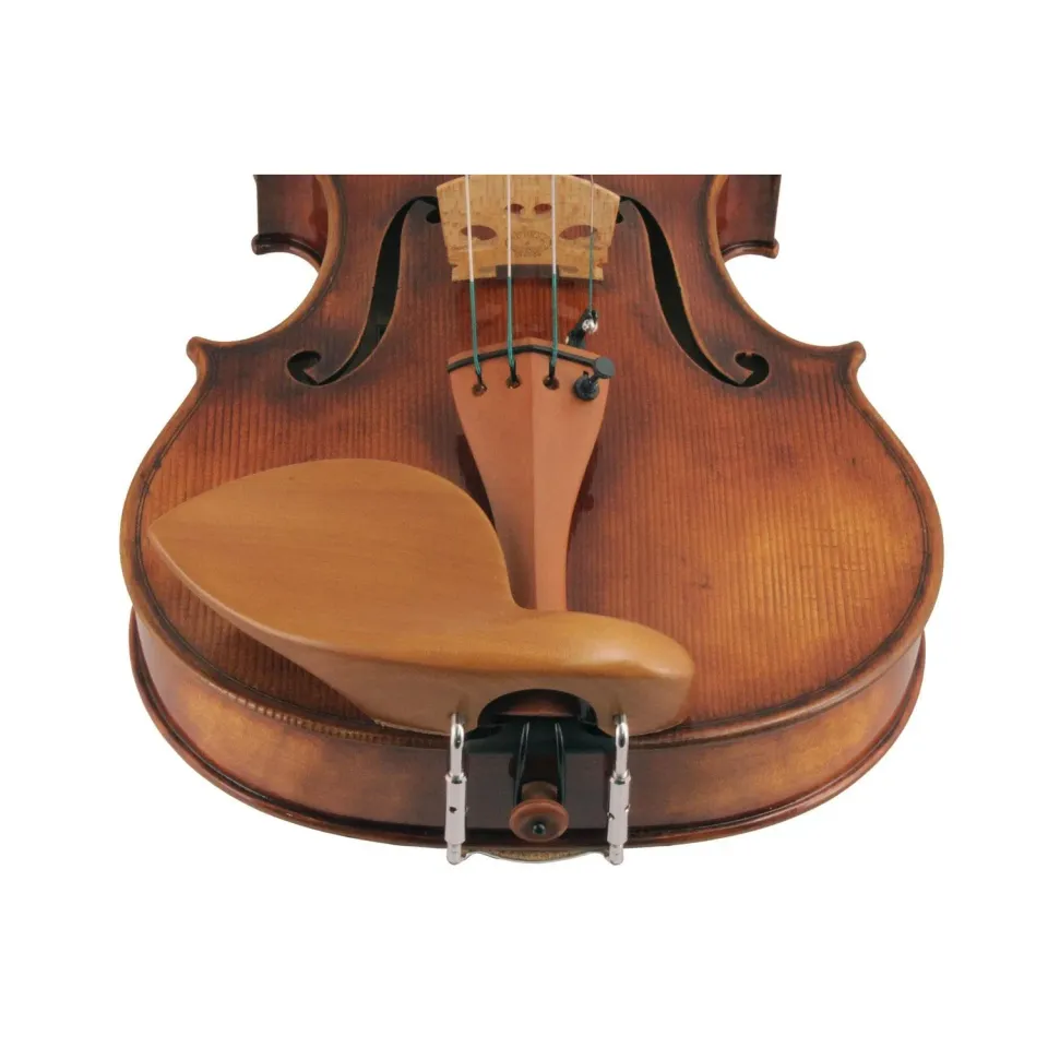 Strad Kinnhalter Violine Buchsbaum groß mit Höcker