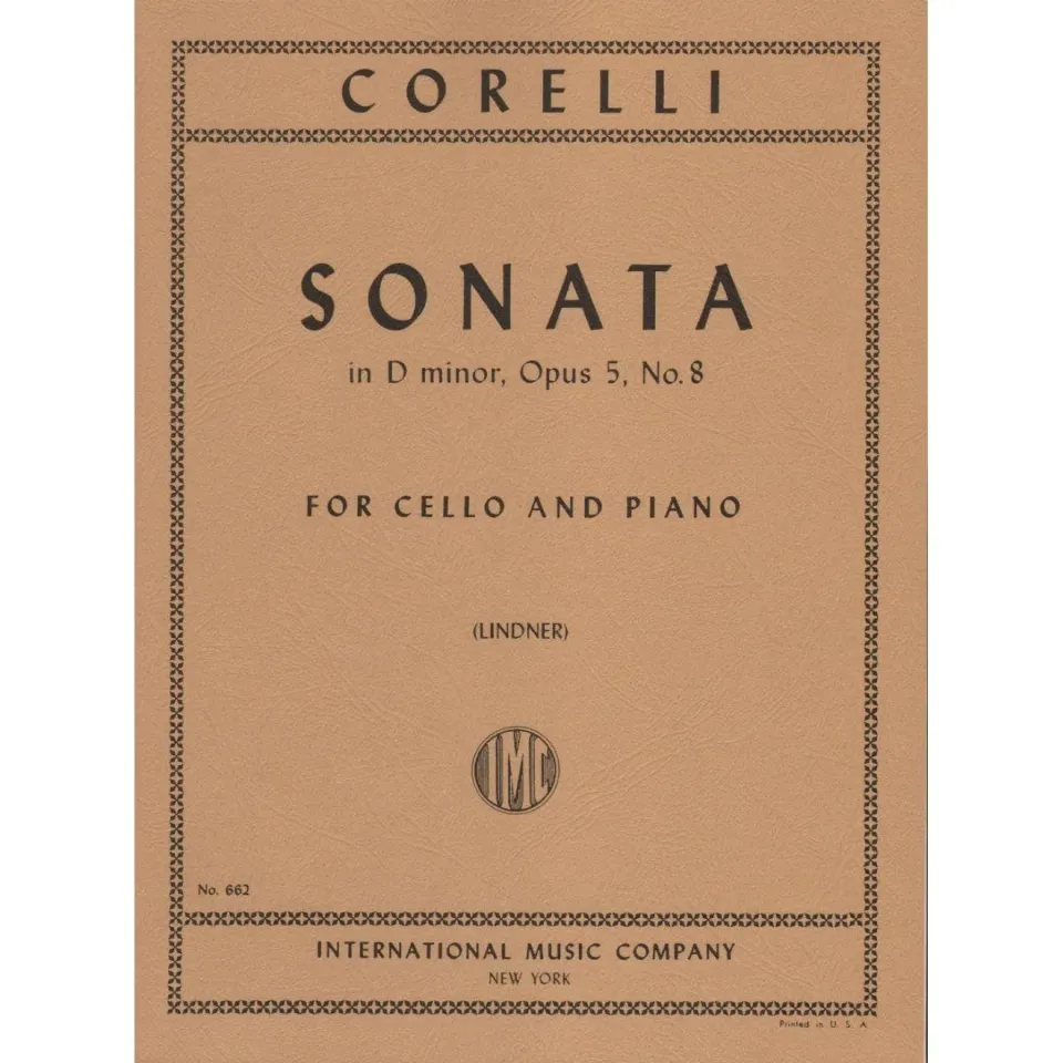 Arcangelo Corelli Sonata d-Moll Op.5 Nr.8 Noten Violine