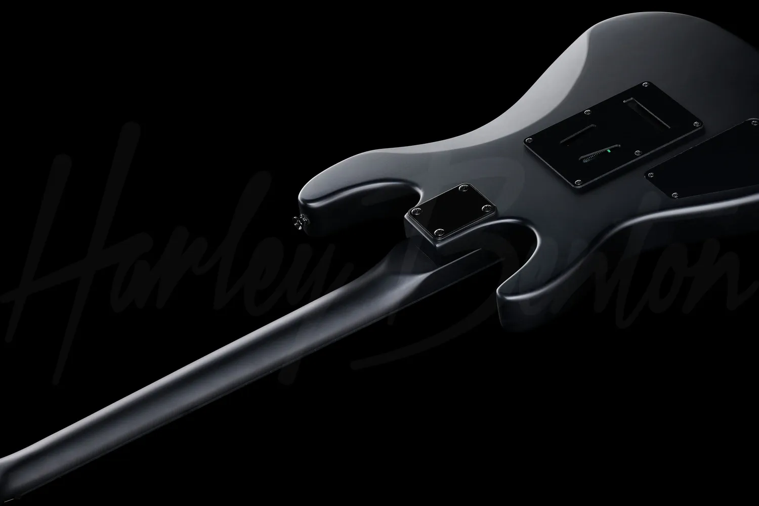 Harley Benton Rock HWY-25BKS E-Gitarre matt schwarz