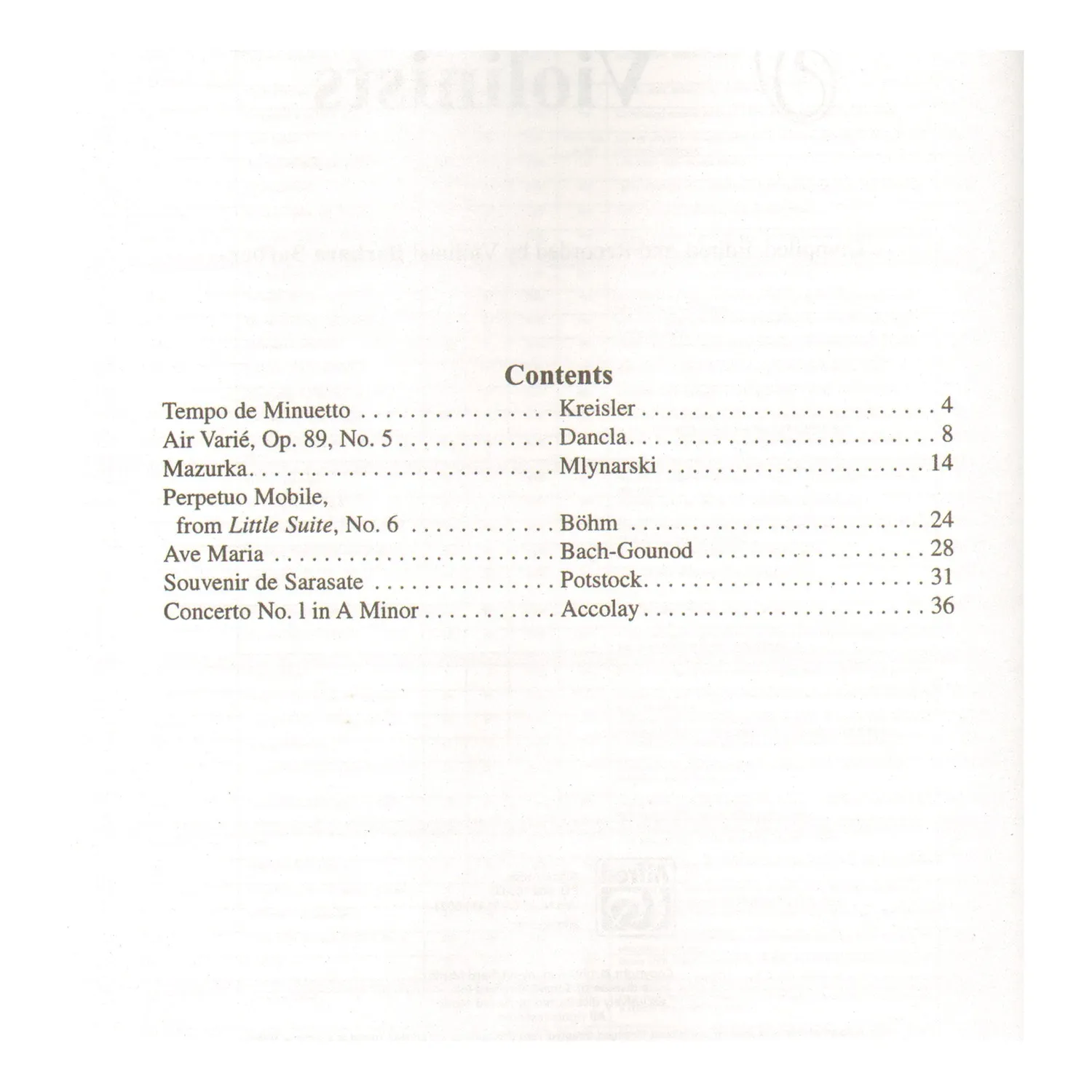 Barbara Barber Solos for Young Violinists Volume 3 Violinenoten
