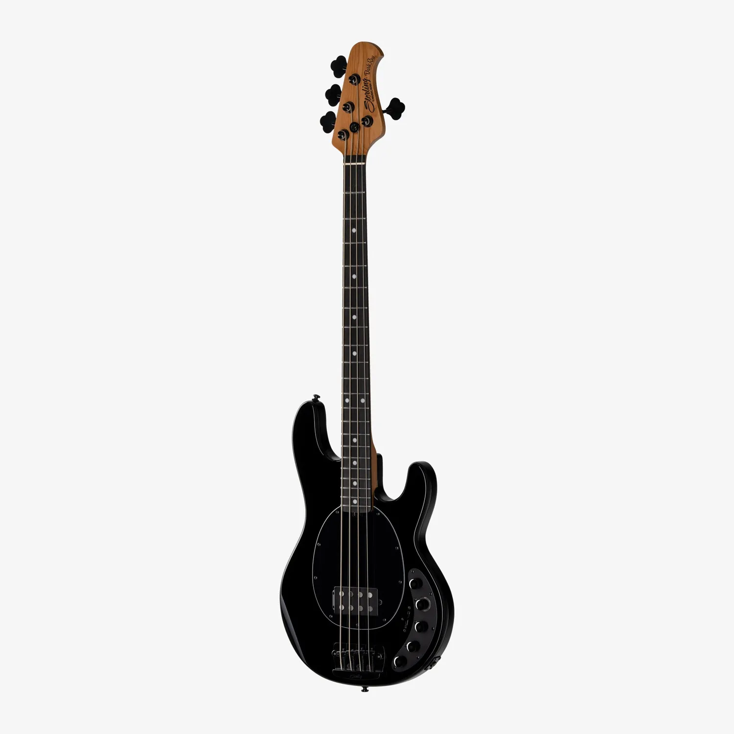 Sterling DarkRay Standard E-Bass Schwarz