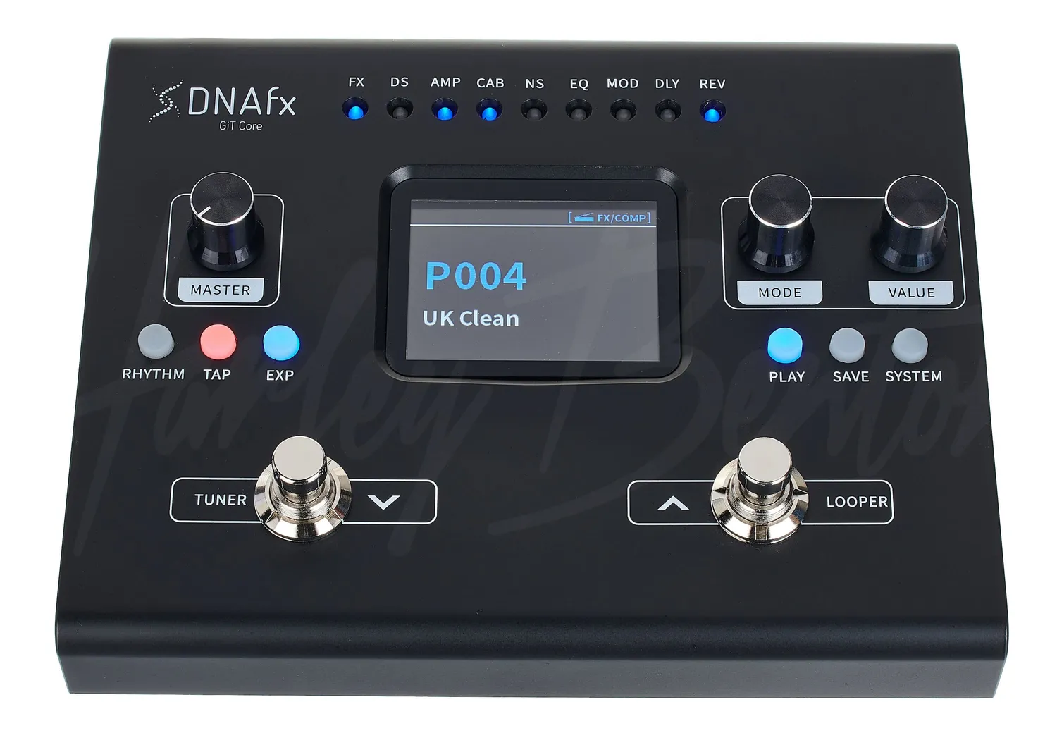 Harley Benton Standard Series DNAfx GiT Core Multieffektgerät Looper