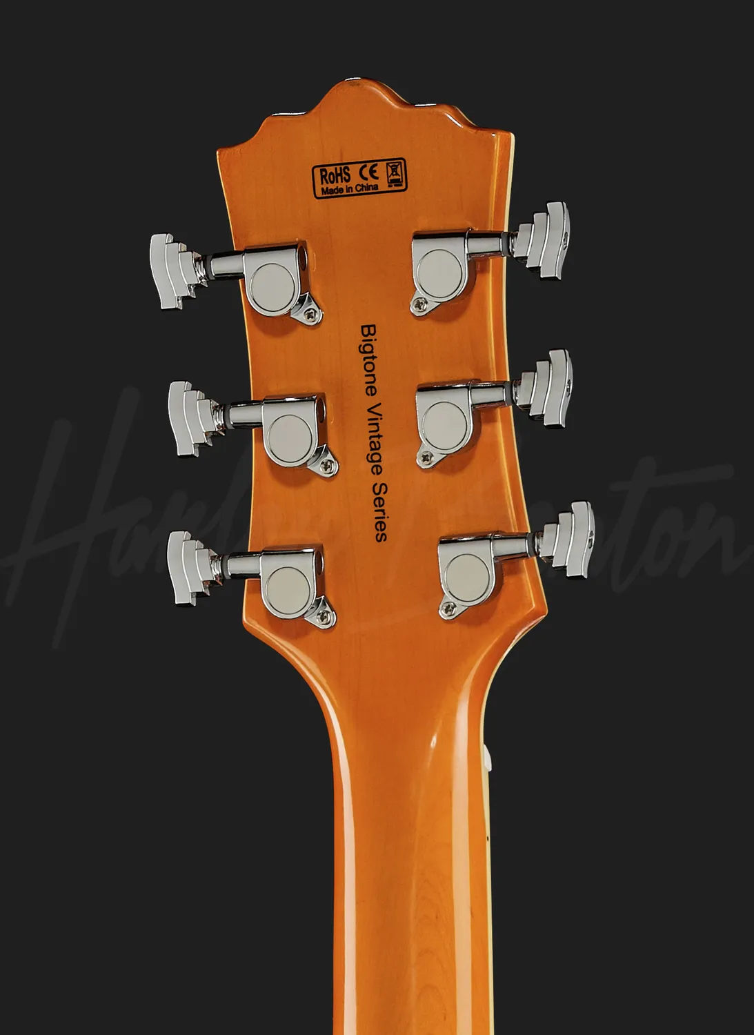 Harley Benton Vintage Big Tone Trem VO E-Gitarre Vintage Orange