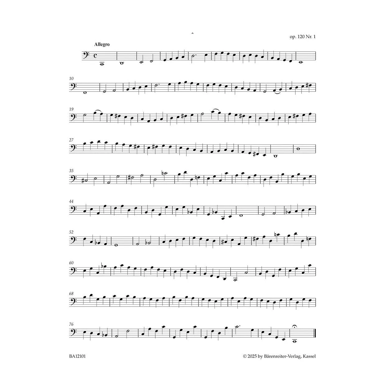 Bärenreiter Dotzauer Etüden Cello Band 1 Urtext