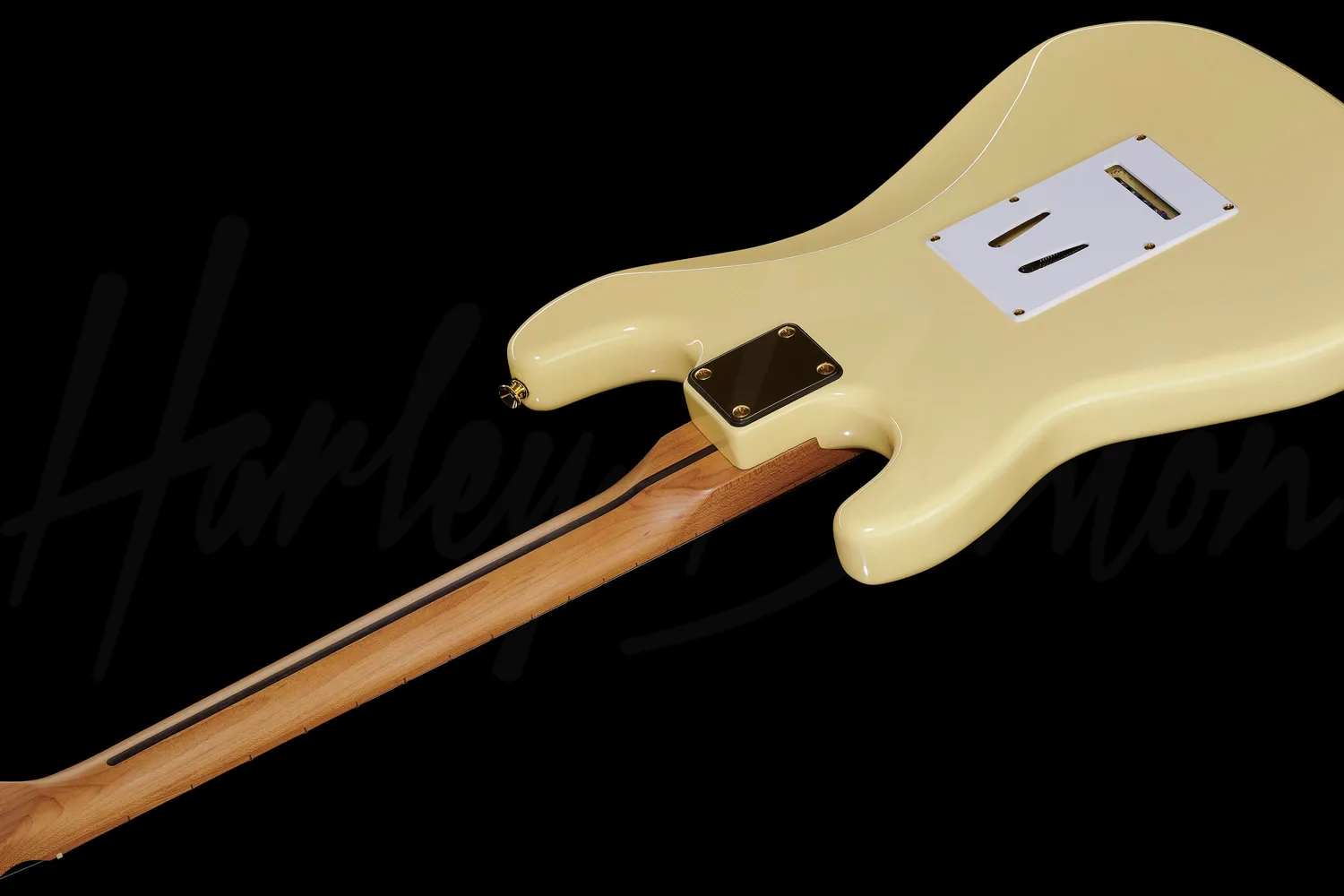 Harley Benton Classic ST-62DLX VW E-Gitarre Vintage White