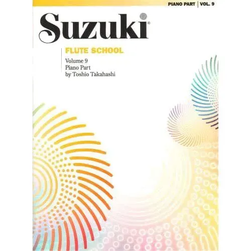 Shar Music Suzuki Flute School 9 Noten Klavierbegleitung