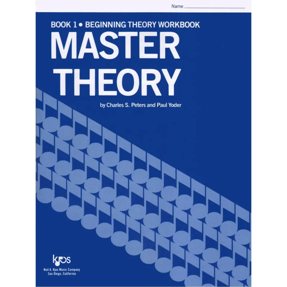 Kjos Master Theory Book 1 Musiklehre Noten Anfang