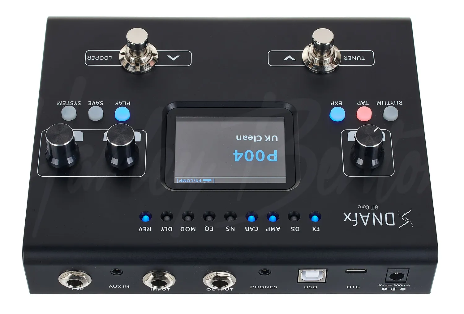 Harley Benton Standard Series DNAfx GiT Core Multieffektgerät Looper