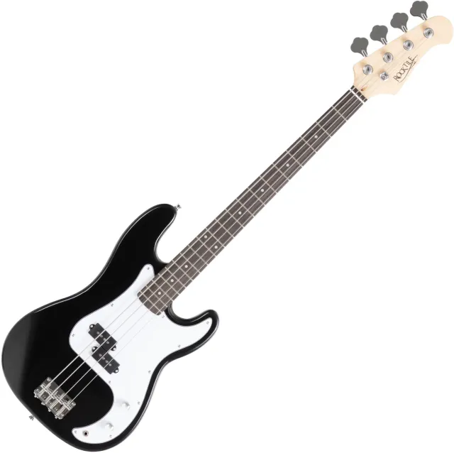 Rocktile Puncher Preci Style E-Bass Schwarz Split-Coil 4-Saiter
