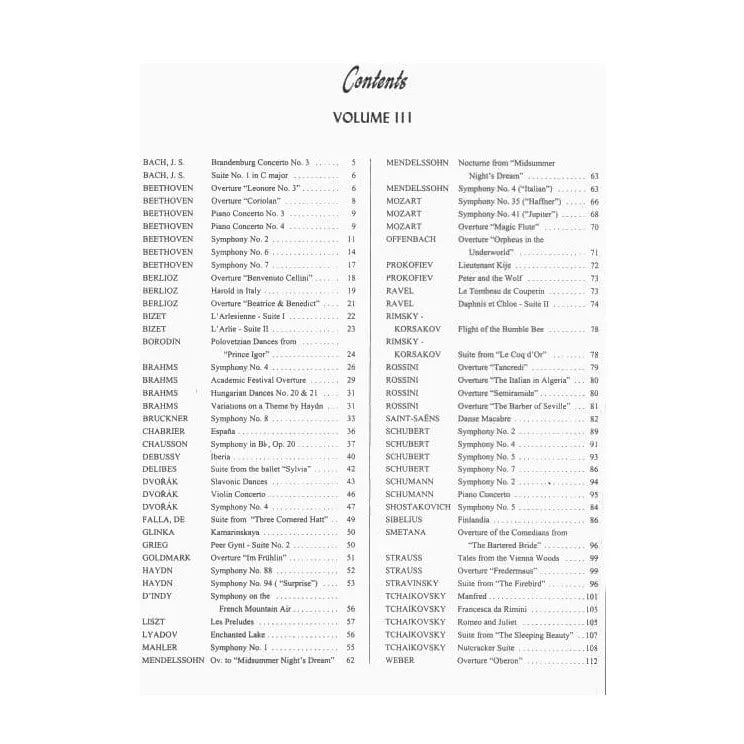 Shar Music Orchestral Excerpts Volume 3 Noten Violine Gingold