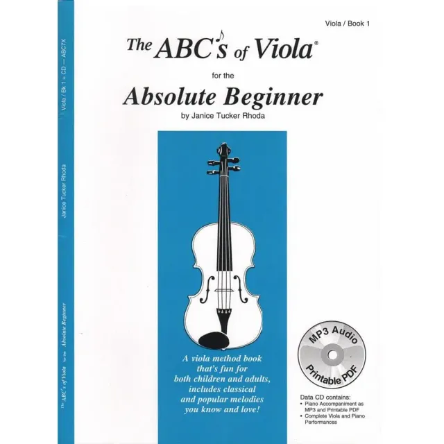 Carl Fischer Rhoda ABCs of Viola Band 1 Noten Bratsche