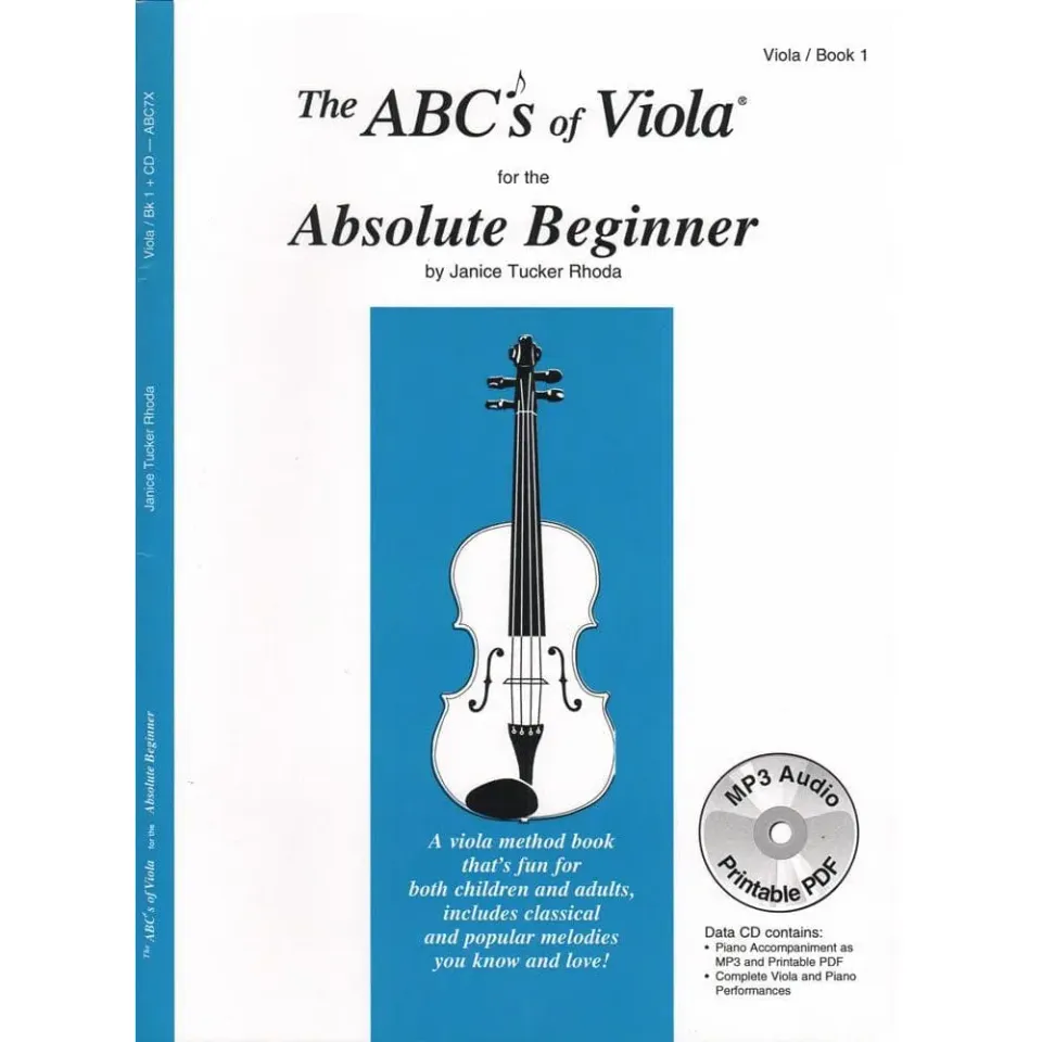 Carl Fischer Rhoda ABCs of Viola Band 1 Noten Bratsche