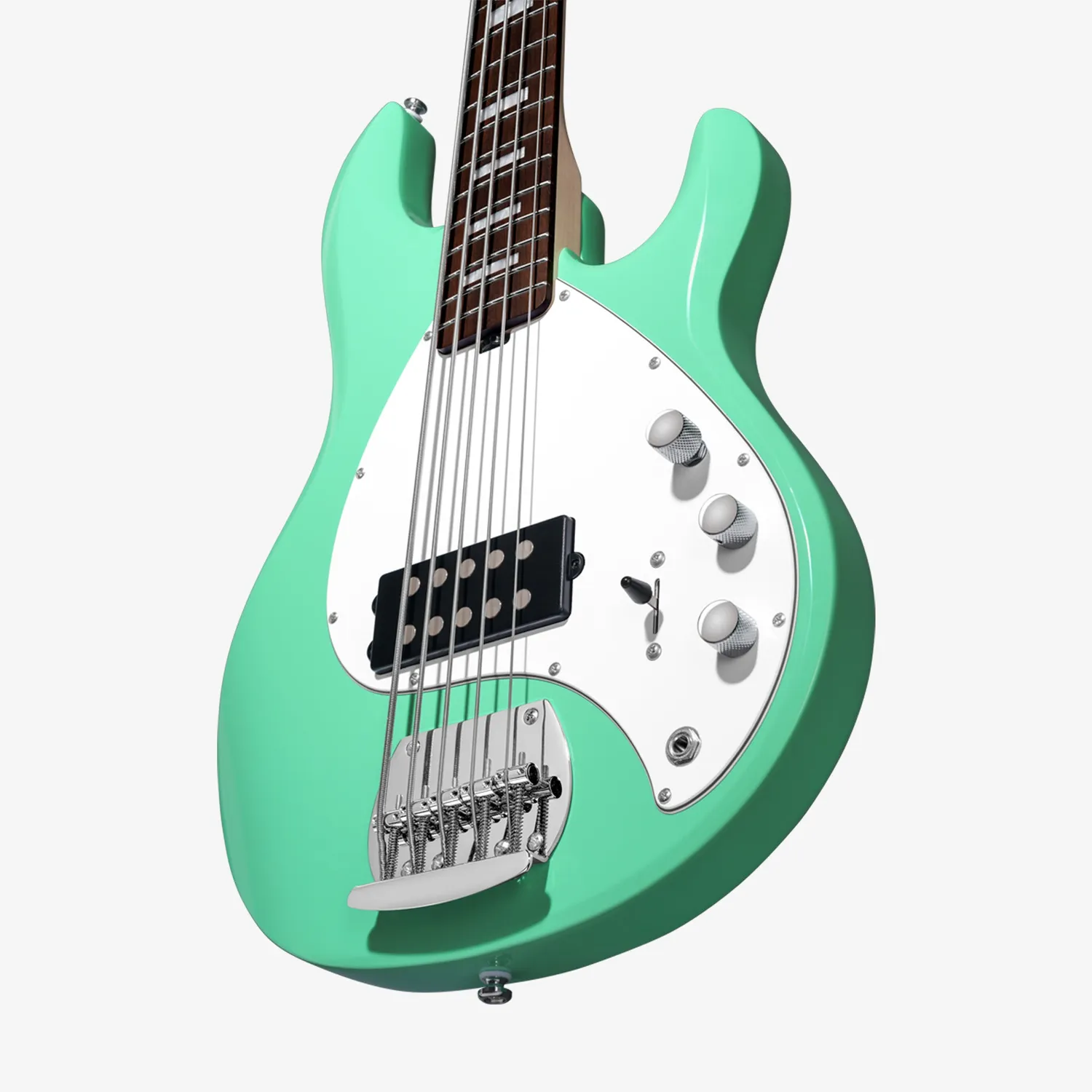 Sterling SUB StingRay 5 Plus E-Bass Seafoam Green