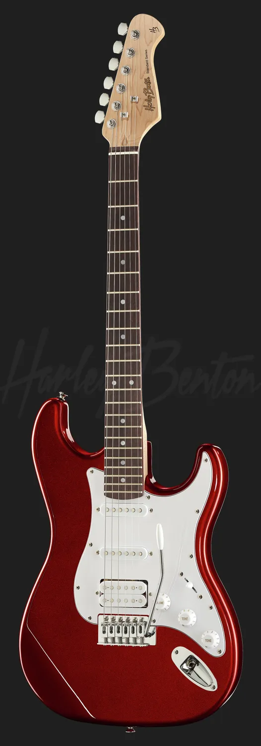 Harley Benton Student Series ST-20HSS E-Gitarre Rot Humbucker