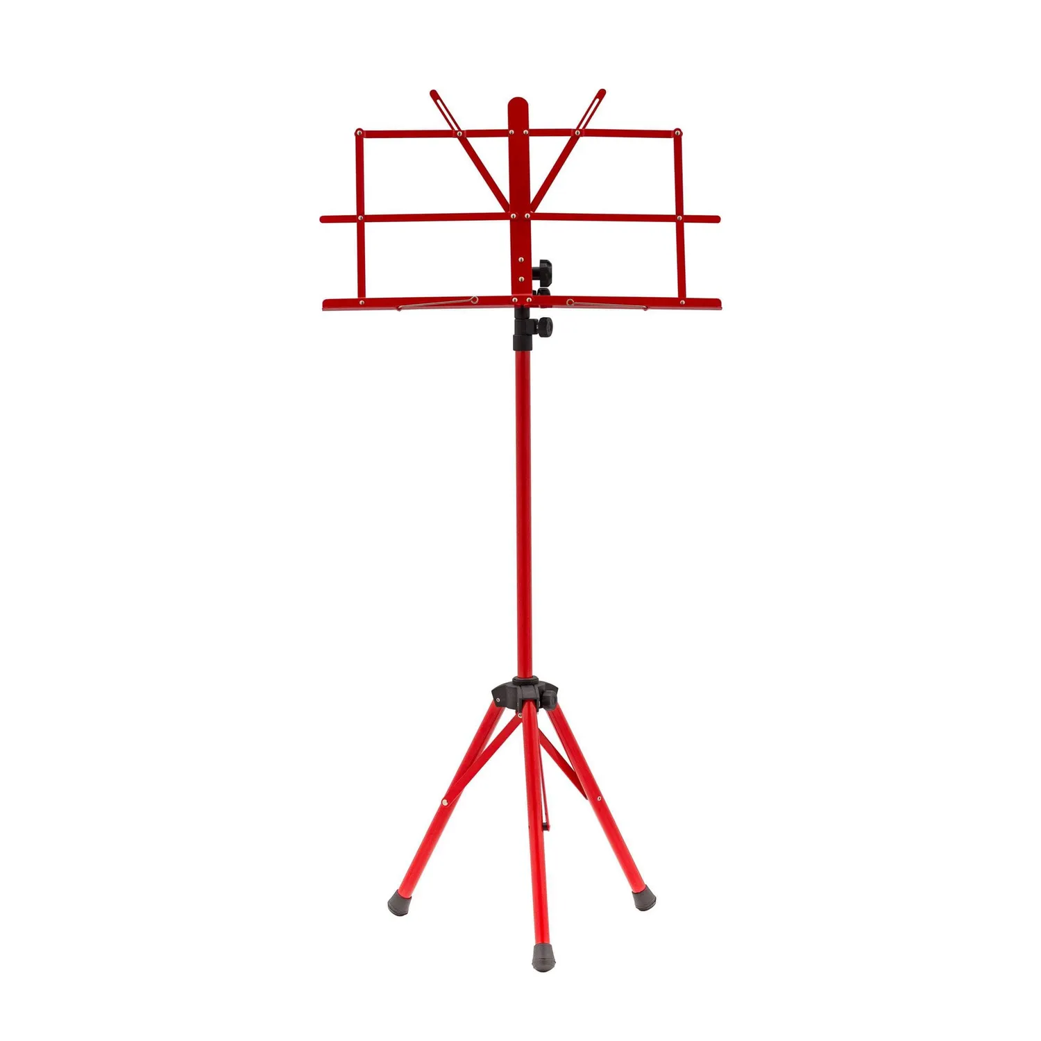 Shar Gig-N-Go Notenständer faltbar Schwarz Stahl 53-142 cm