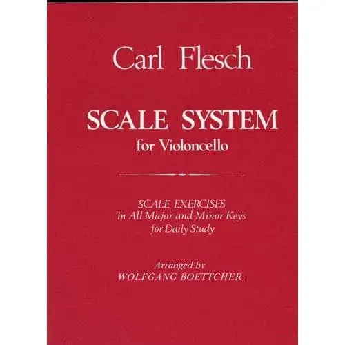 Carl Fischer Flesch Scale System Noten Cello
