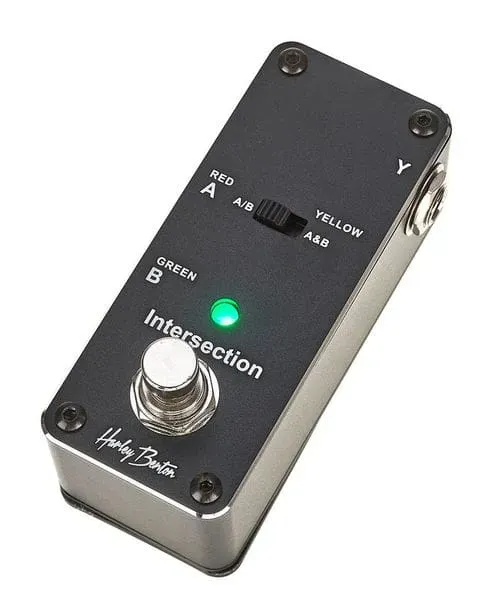 Harley Benton Standard MiniStomp Intersection ABY-Switcher Pedal