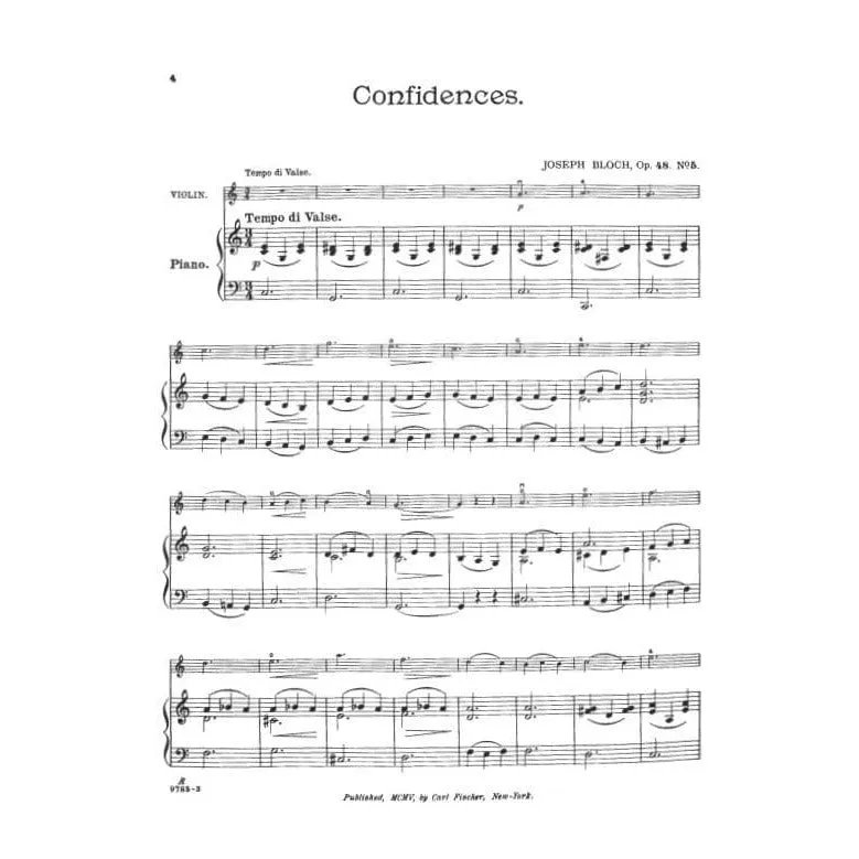 Carl Fischer Violinist's First Solo Album Volume 2 Noten Violine Anfänger