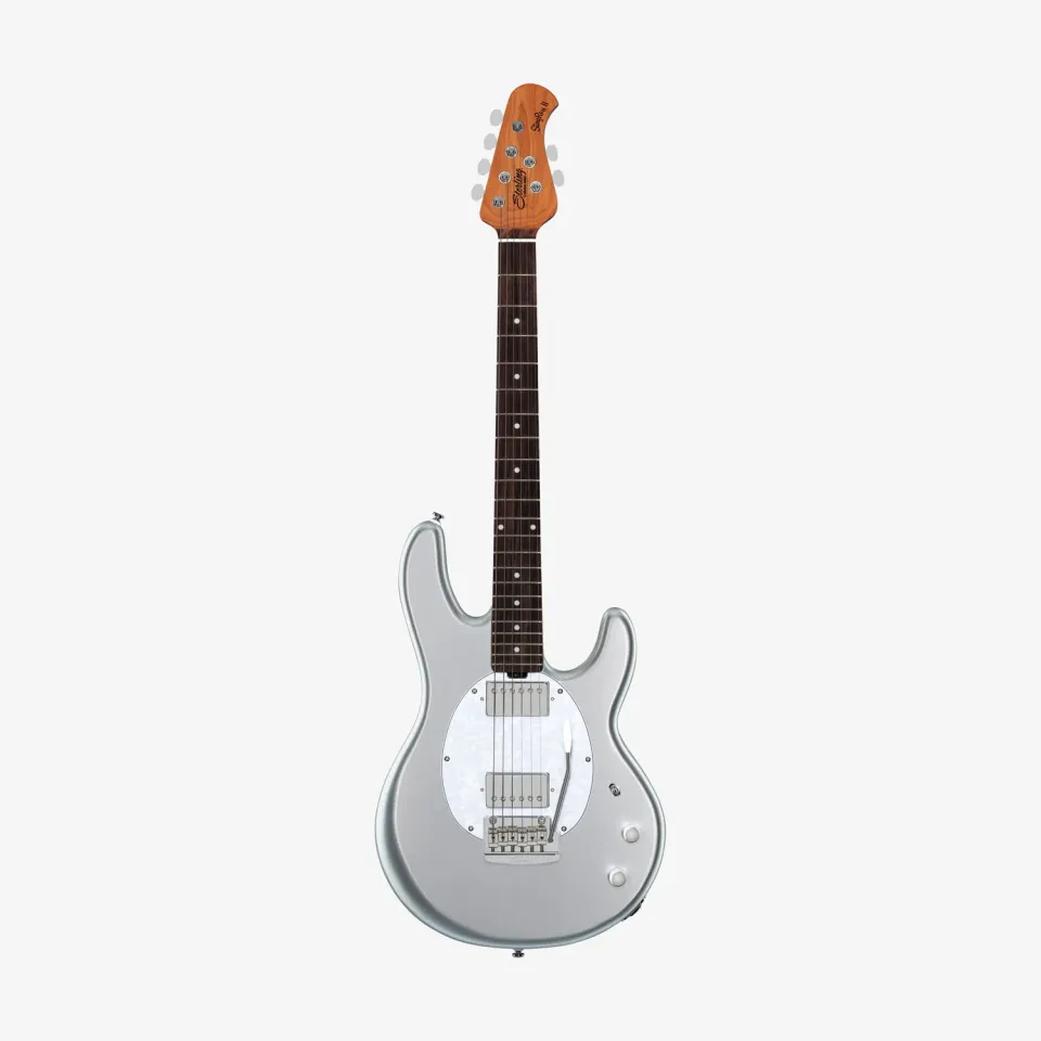 Sterling StingRay II E-Gitarre Silber Humbucker