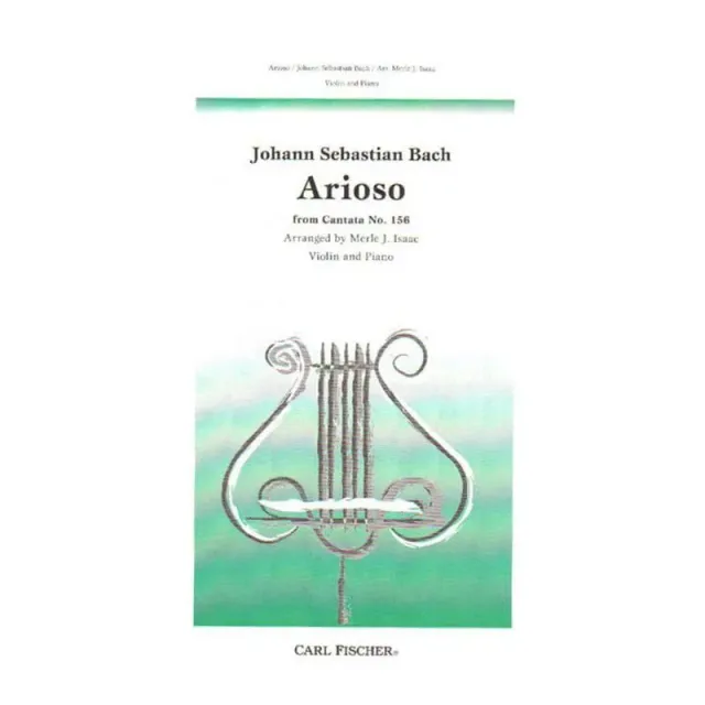 Shar Music Arioso BWV 156 Geigen-Noten Violine Klavier