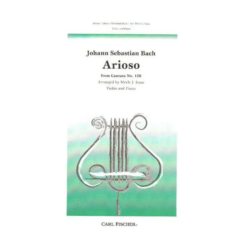 Shar Music Arioso BWV 156 Geigen-Noten Violine Klavier