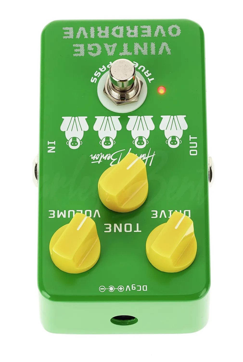 Harley Benton Vintage Overdrive Effektpedal Drive Tone