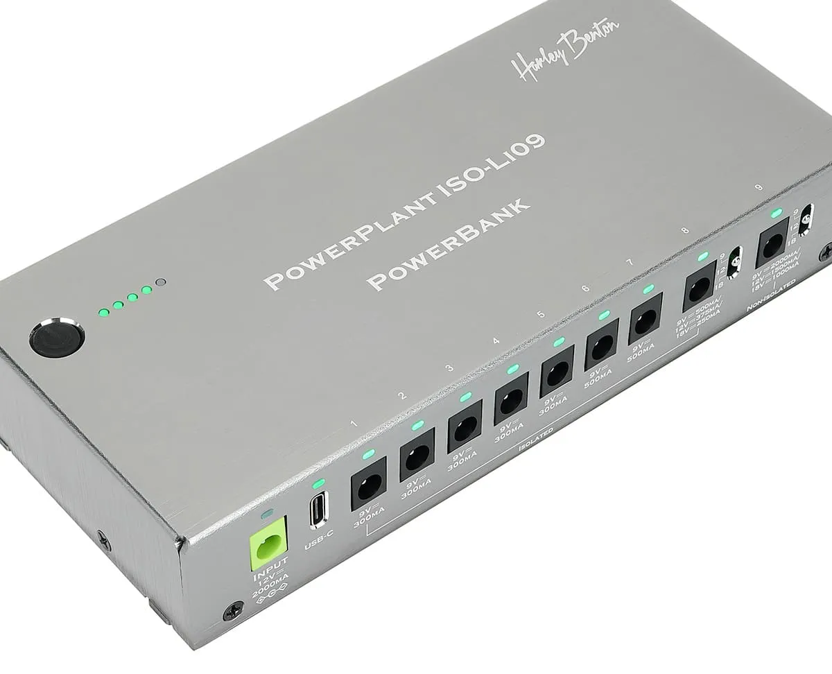 Harley Benton Standard PowerPlant ISO-Li09 Pedalboard-Powerbank