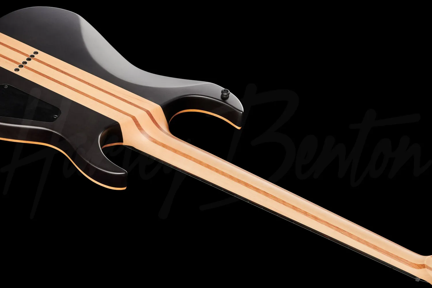 Harley Benton Amarok-BT LH Baritone E-Gitarre Black Flame Burst