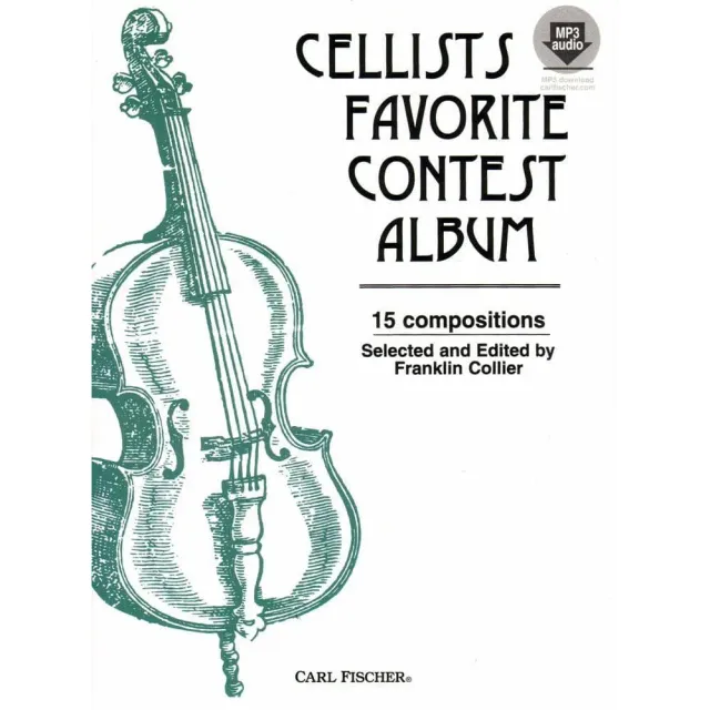 Fischer Cellist's Favorite Contest Album Cellonoten Buch mit MP3
