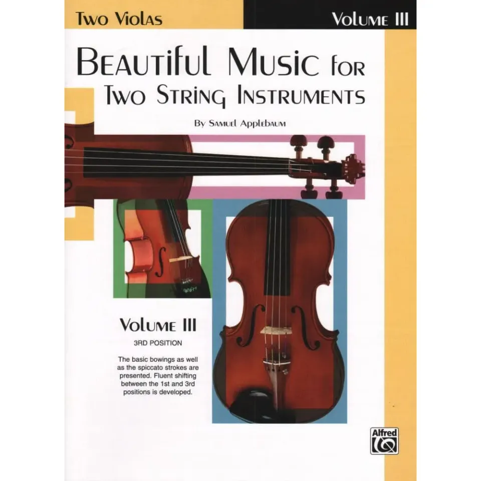 Applebaum Beautiful Music for Two Violas Vol.3 Bratschenduo Noten