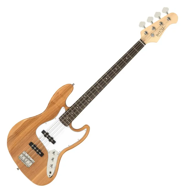 Rocktile Pro JB-30PR E-Bass Natur Esche Jazz-Style 4-saitig