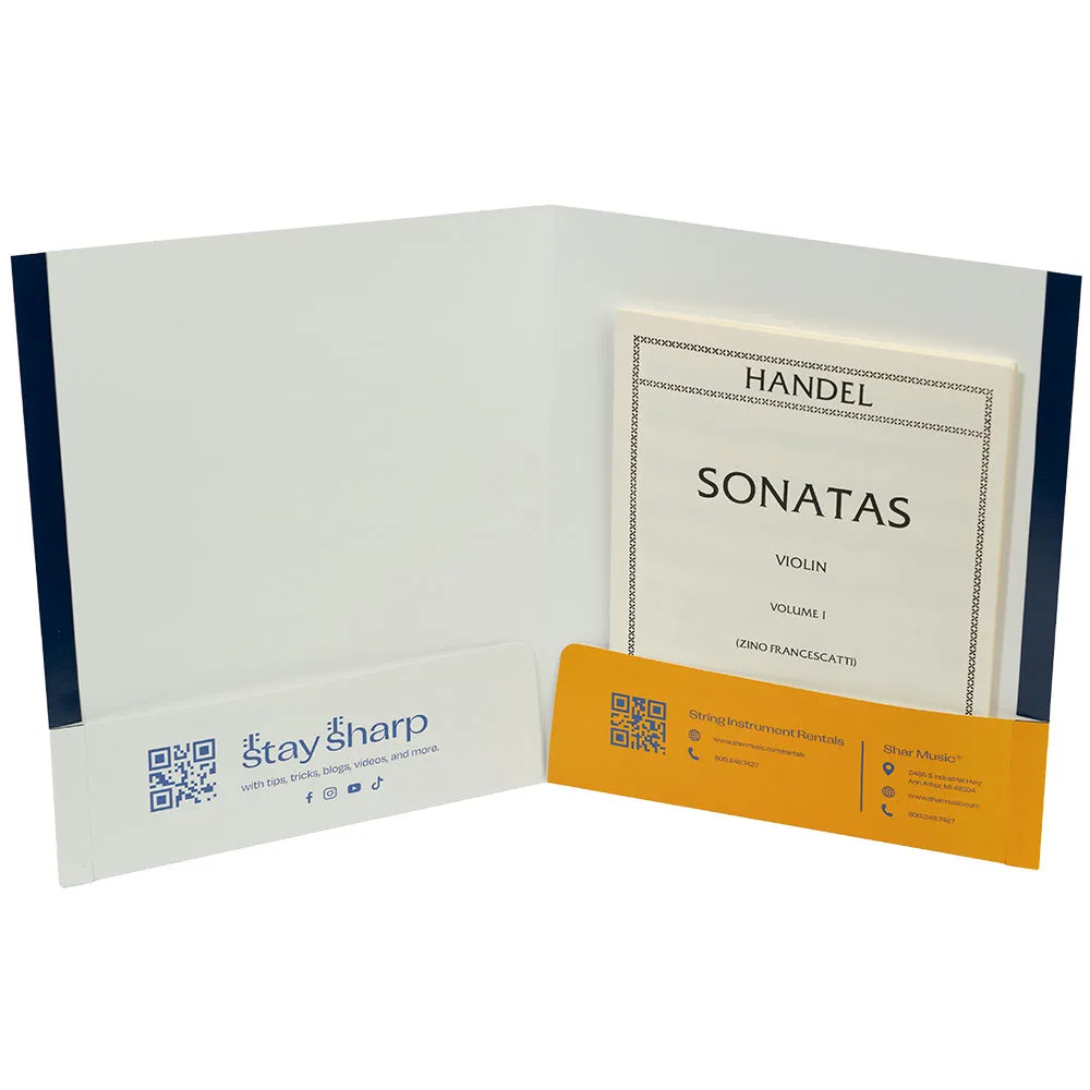 Shar Orchestra Notenmappe groß 29,8x35,6cm schwarz