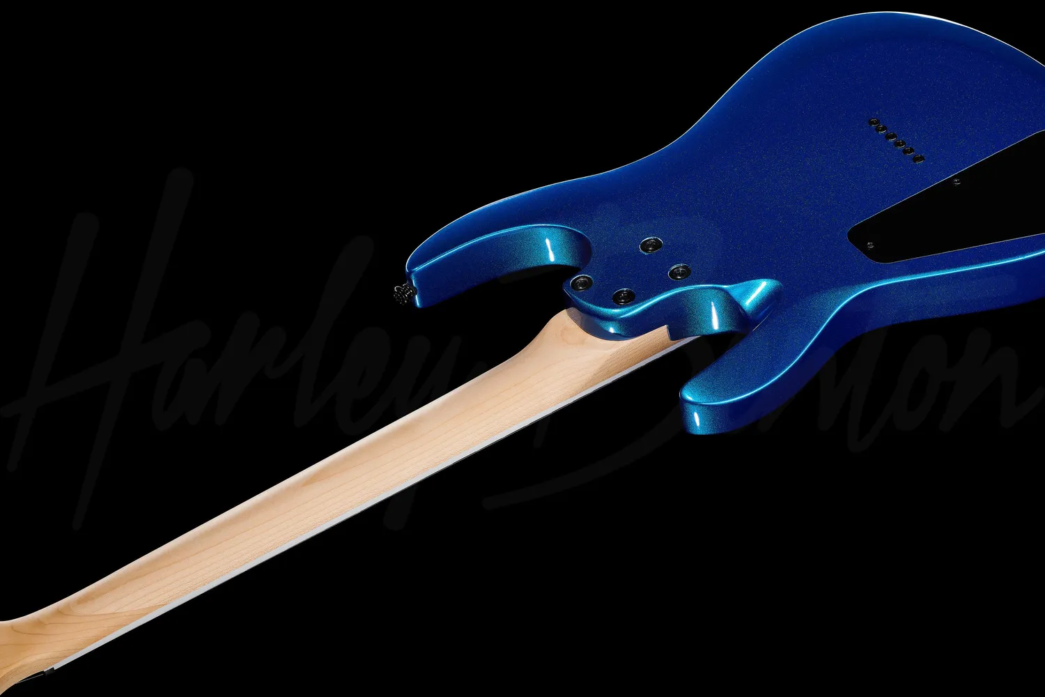 Harley Benton Rock R-446 E-Gitarre Blue Metallic Humbucker