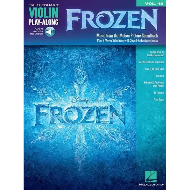 Hal Leonard Violin Play-Along Vol 48 Frozen Noten Audio