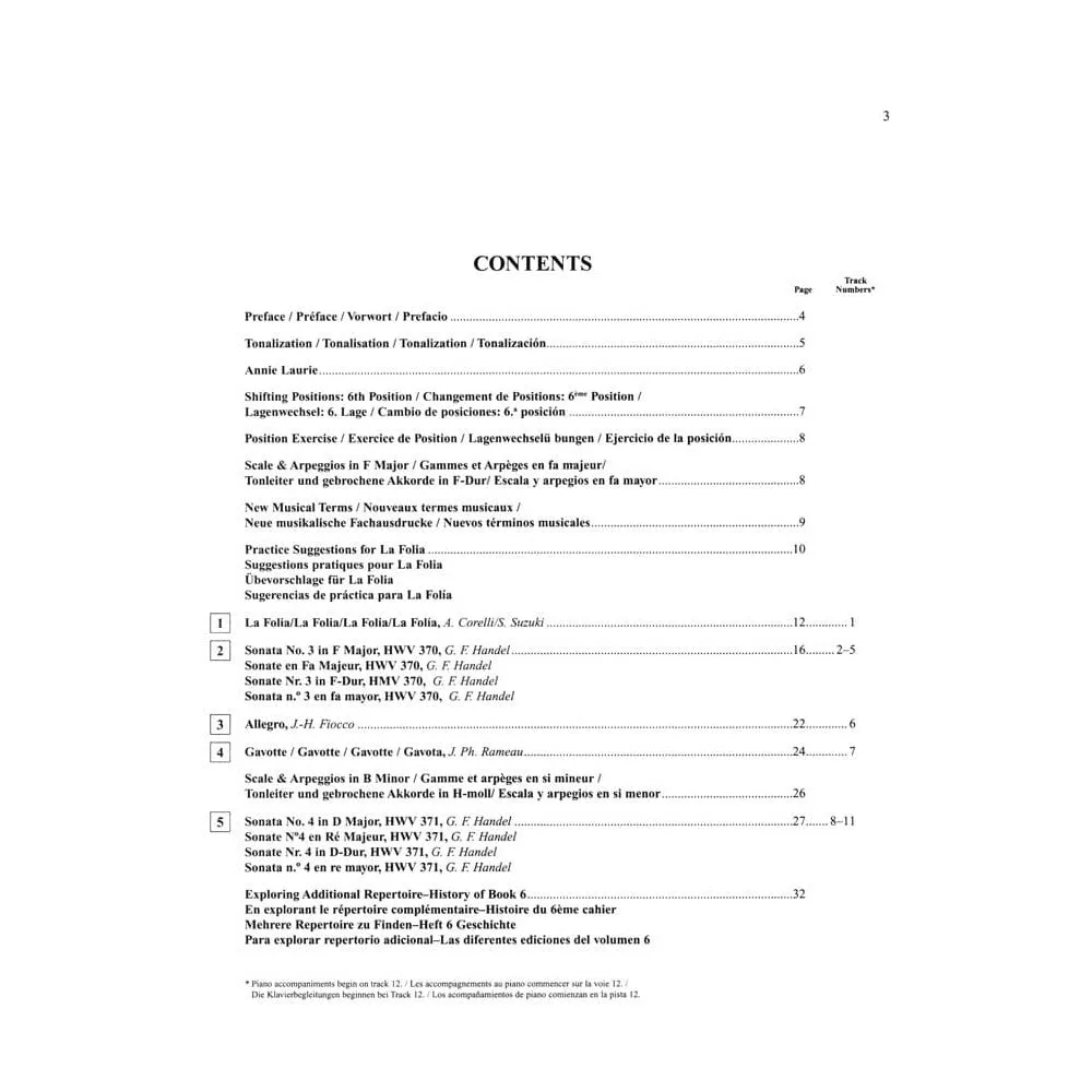 Suzuki Violin School 6 Geigenbuch Buch CD Muttersprache