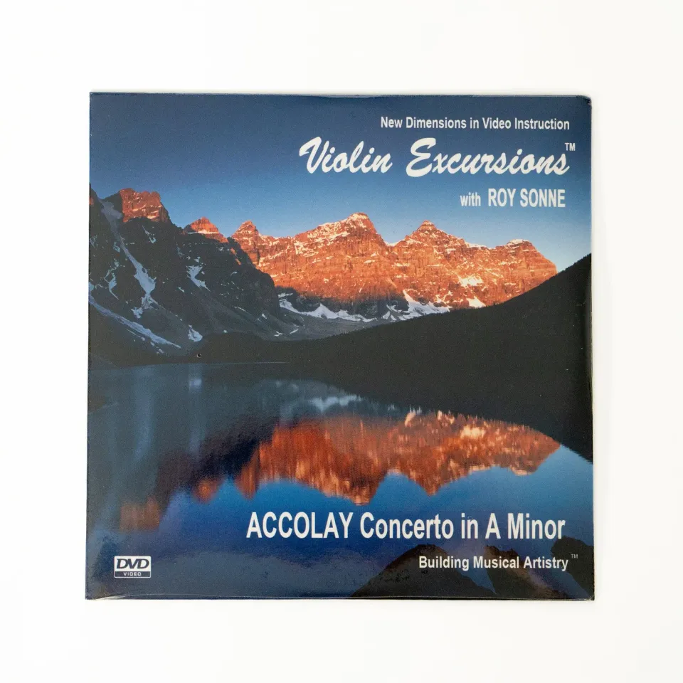 Accolay Konzert a-Moll Violine Noten mit Roy Sonne DVD