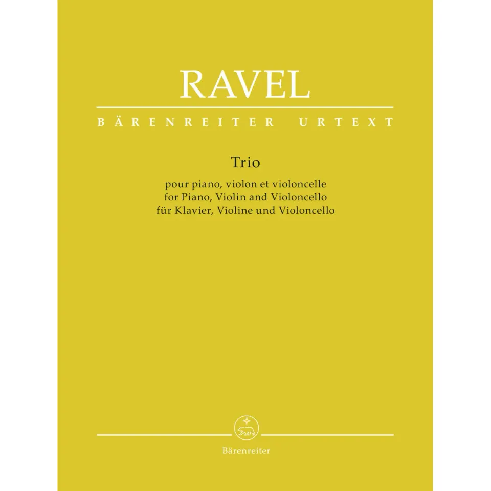 Bärenreiter Ravel Klaviertrio Noten Klavier Violine Cello Urtext