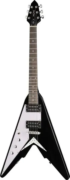 Harley Benton Victory-BK LH E-Gitarre Black Linkshänder Pappel