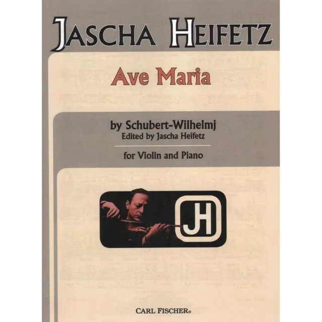 Shar Music Schubert Ave Maria D 839 Violinennoten Klavier Heifetz