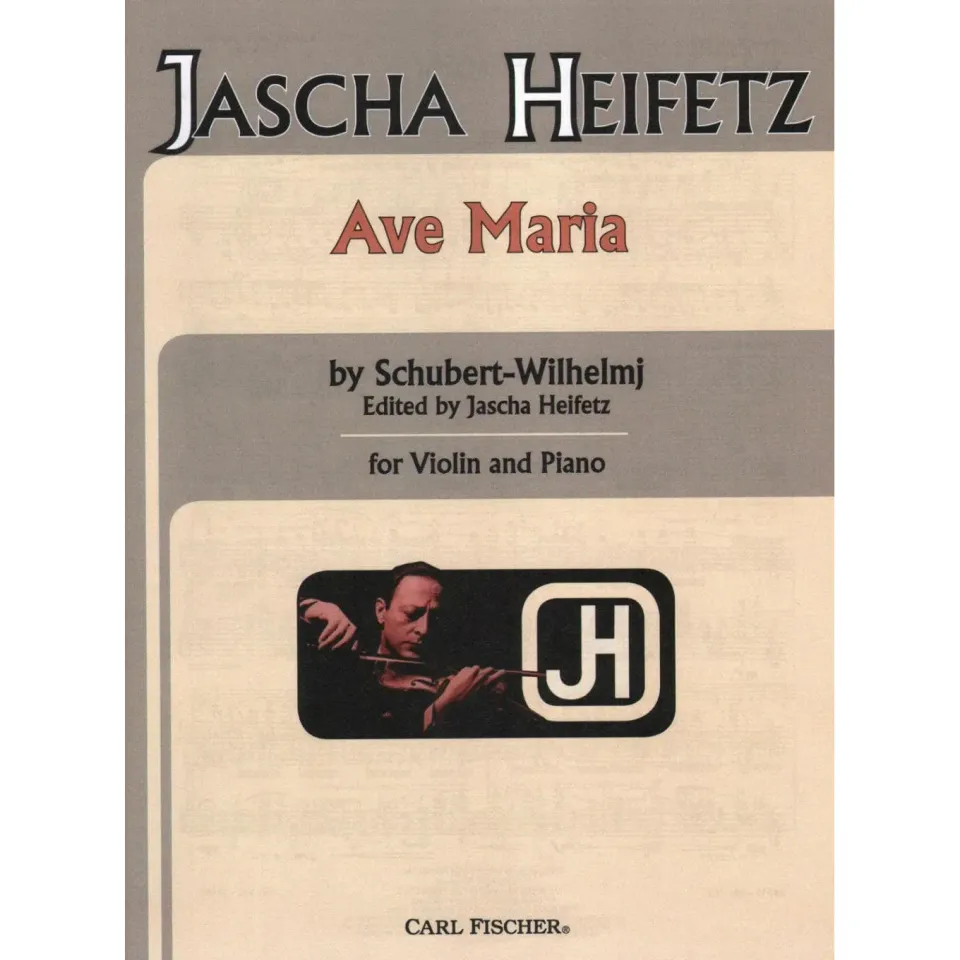 Shar Music Schubert Ave Maria D 839 Violinennoten Klavier Heifetz