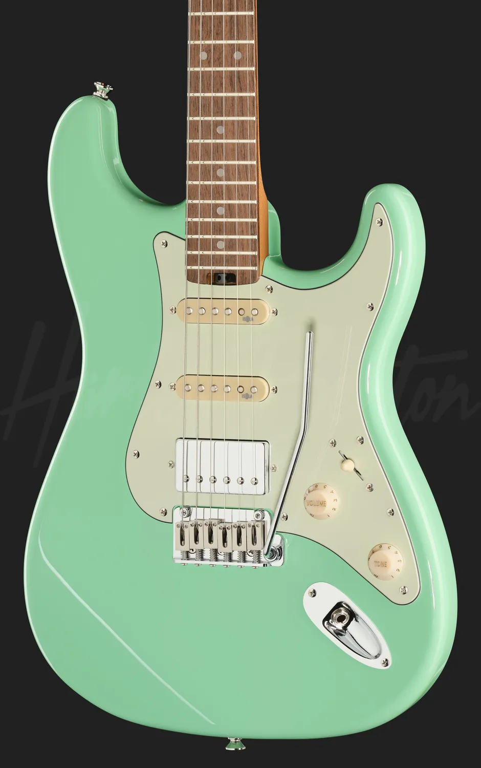 Harley Benton ST-Modern HSS E-Gitarre Seafoam Green Tremolo