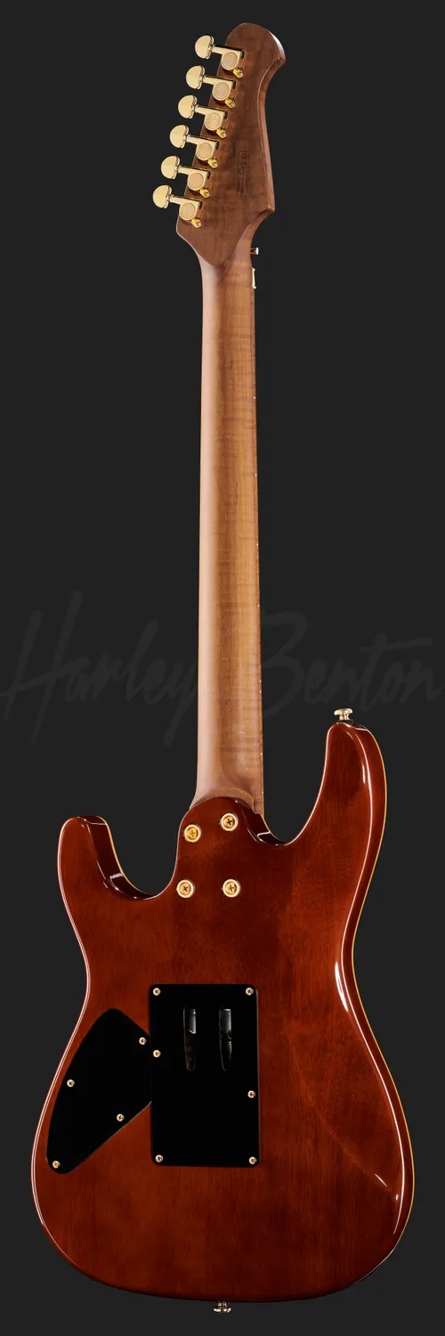 Harley Benton Guitar MAX Fusion E-Gitarre Emerald Green
