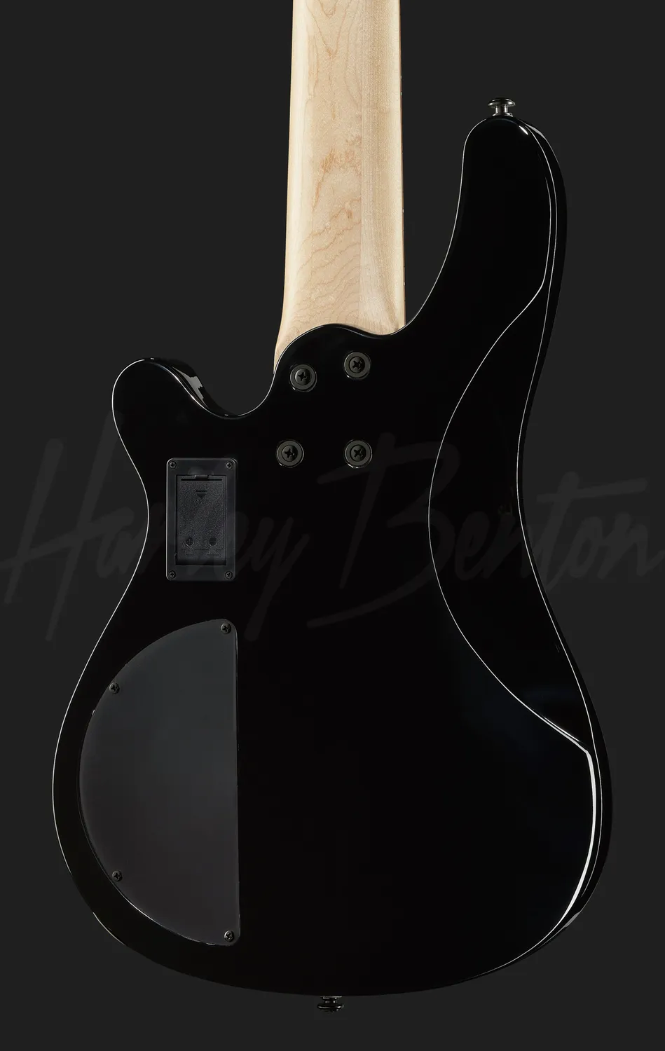 Harley Benton B-550 E-Bass Schwarz 5-saitig aktiv