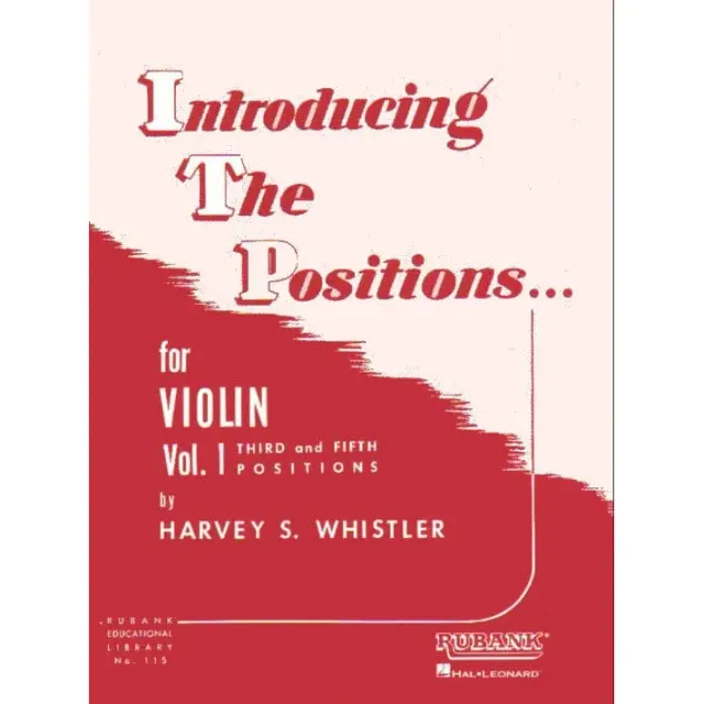 Whistler Introducing Positions Vol.1 Violin Noten