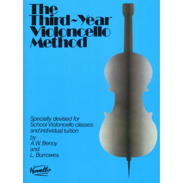 Paxton Third Year Violoncello Method Celloschule Benoy Burrowes