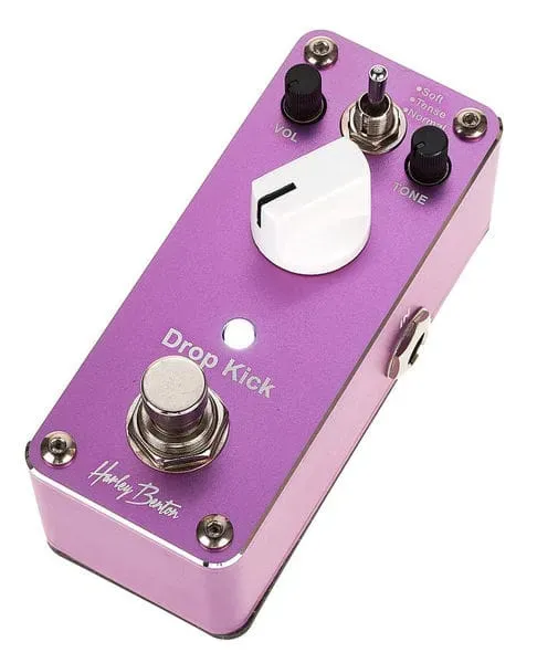 Harley Benton MiniStomp Drop Kick Distortion-Pedal High-Gain